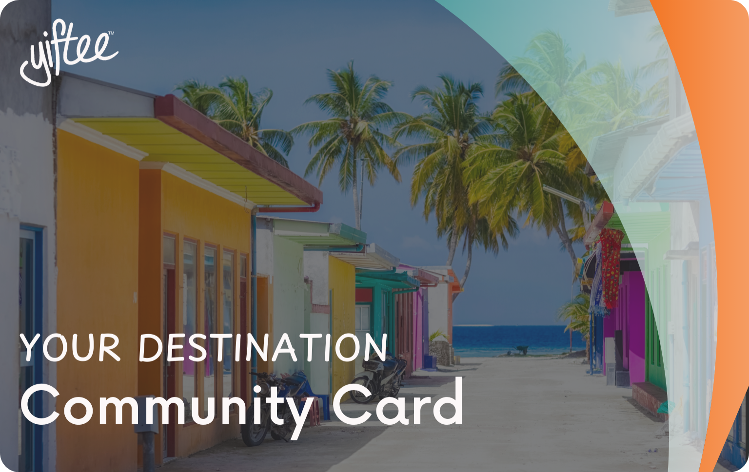 Summer Destination Community Card